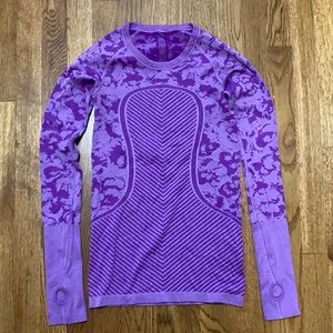 Lululemon Swift Long Sleeve Shirt (size 2)